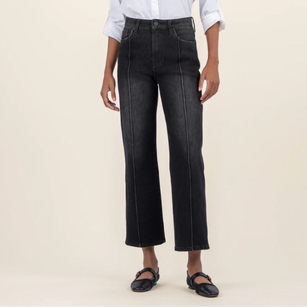 NWT KUT FROM THE KLOTH Charlotte High Rise Ankle Flare Jeans  Sz 10
